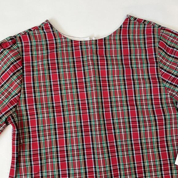 NWT Bailey Boys Size 8 Red Tartan Plains Dress - Picture 3 of 7